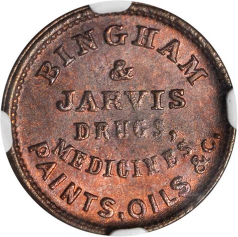 Undated George L. Bowne Token | Sell or Appraise, Token Buyers