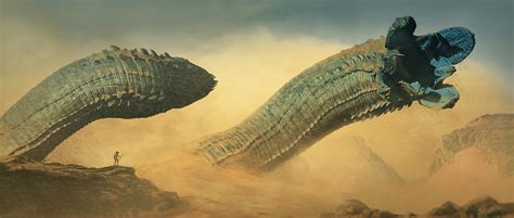 Dune Worms By Peter Konig Imaginarymonsters