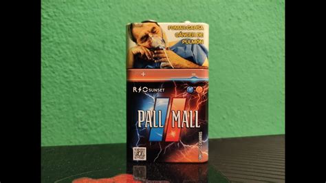 Nueva Cigarrera De Pall Mall Rio Sunset Youtube