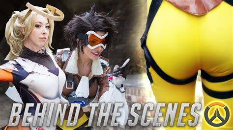 tracer s booty on point [behind the scenes] youtube