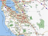 Map of San Francisco–San Jose - TravelsMaps.Com