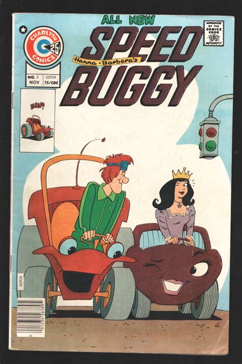 Speed Buggy 3 1975 Charlton Hanna Barbera Tv Series Vgfn 1975