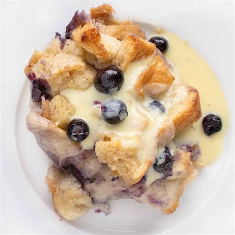 Blueberry Bread Pudding Chef Dennis