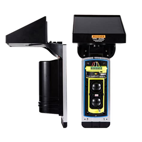 Solar Powered Outdoor Wireless Photoelectric Beam Sensor For 3060100m