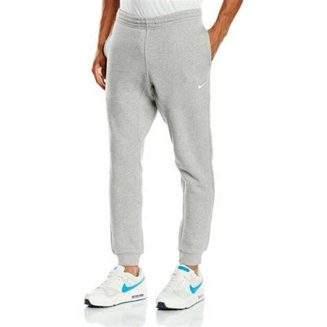 Nike Mens Club Fleece Tapered Cuff Sweatpants Pants Gray 3xl 826431 063