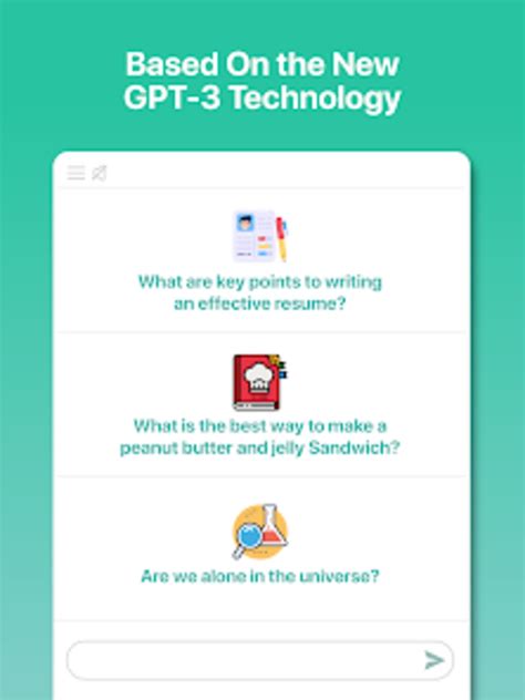 Chatgpt Chat Gpt Ai With Gpt 3 For Android 無料・ダウンロード