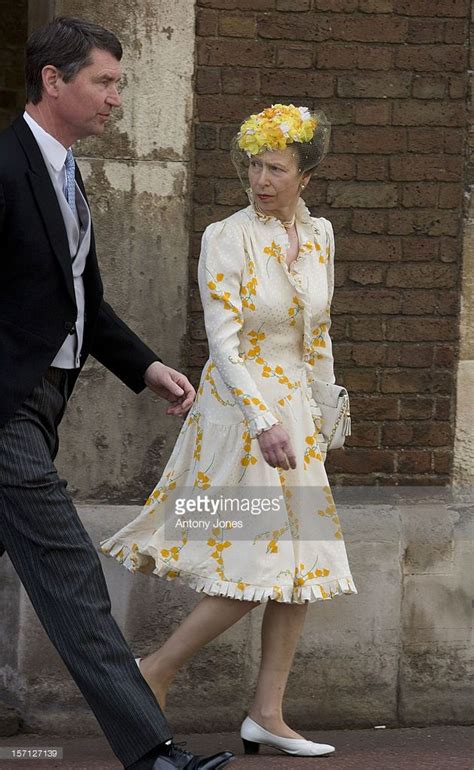 The wedding of princess anne and mark phillips. Princess Anne And Timothy Laurence Arrives At The Wedding ...