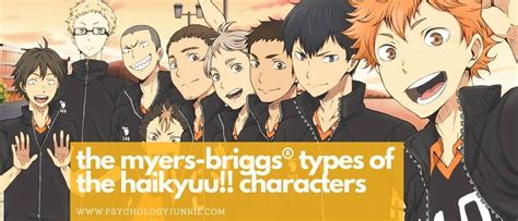 Mbti types of characters of haikyuu anime in 2020 anime mbti character haikyuu anime anime mbti explore tumblr posts and blogs tumgir here s the anime character you d be based on your myers briggs personality type in 2020 myers briggs personality types personality types infj characters The Myers-Briggs® Types of the Haikyuu!! Characters ...