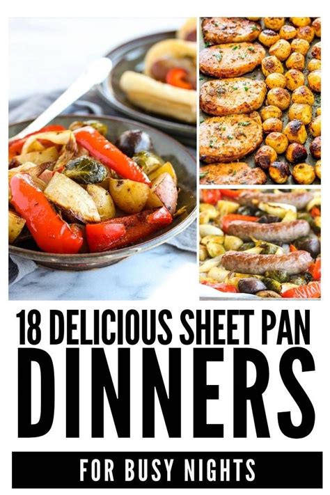 23 Easy Sheet Pan Dinners For Busy People Artofit