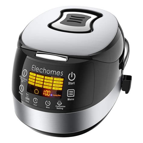 Elechomes Led Touch Control Rice Cooker In Multi Function Cooker