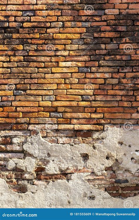 Brick Walls Background And Texture The Texture Of The Brick Is Orange
