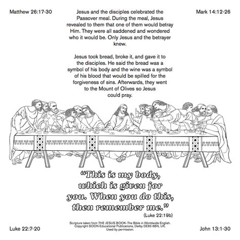 Holy Week Jesus Last Days Panel 2 Easter Sunday School Bible