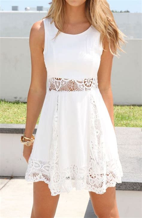 100 Most Cute Short White Dresses Design Ever 100