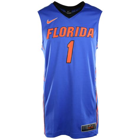 Nike Florida Gators Replica Basketball Jersey In Blue For Men