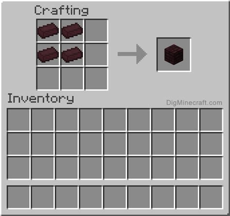 How To Make A Block Of Nether Bricks In Minecraft