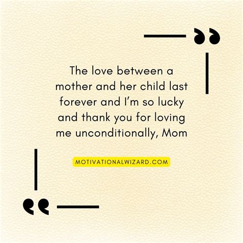 Inspiring Thank You Mom Quotes