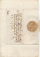 Autografo di Eleonora Maddalena di Palatinato Neuburg Imperatrice ...