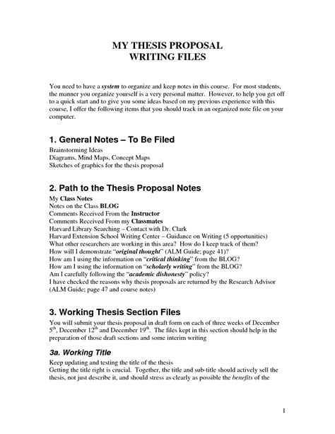 ️ Draft Thesis Proposal Example How To Write A Thesis Proposal 2019 02 06