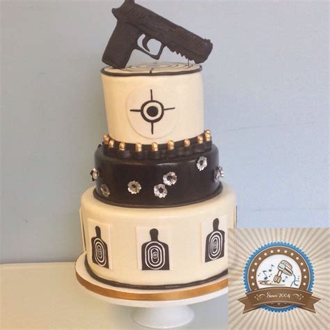 23 Of The Best Ideas For Gun Birthday Cake Best Round Up Recipe