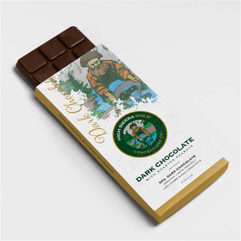 High Sierra Gold Confections Co Dark Chocolate High Sierra Brands