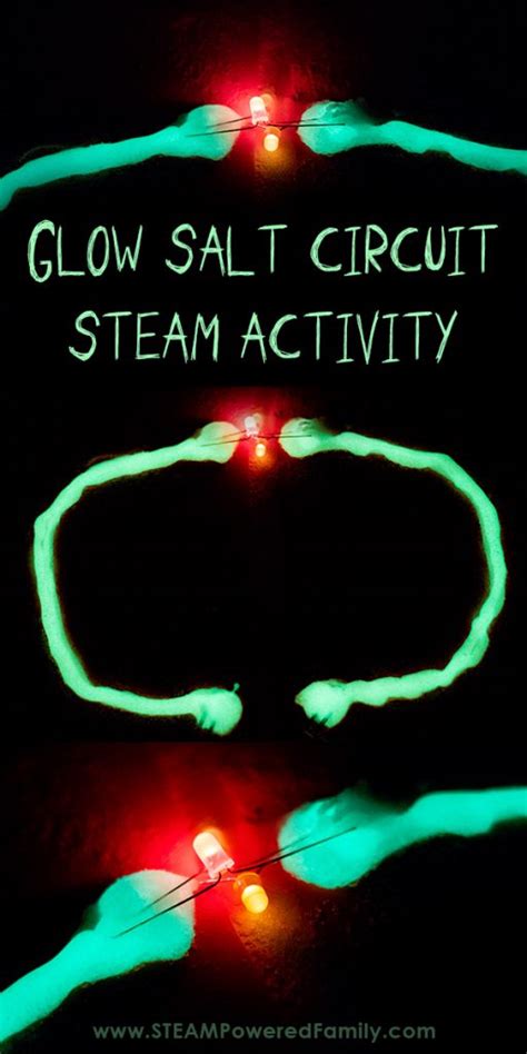 Glow Salt Circuit Easy And Fun Steam Activity For Kids