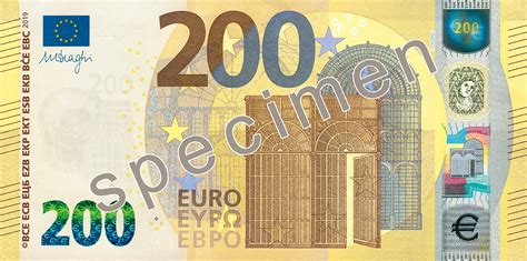 Billet Euros A Imprimer Les Caract Ristiques Des Billets Et Des Hot