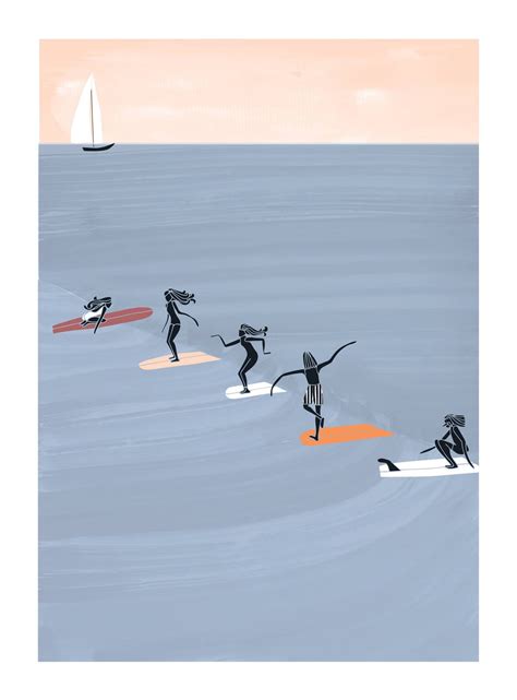 Lizzy Art Surf Artist Spotlight Surf Painting Surf Drawing Surf