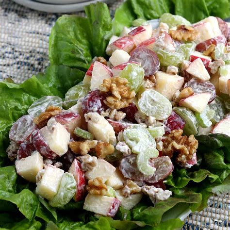 Vegan Waldorf Salad Recipe Vegan In Teh Freezer