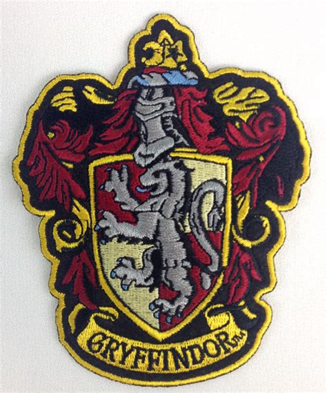 Harry Potter House Of Gryffindor Full Size Iron On Patch Doctor