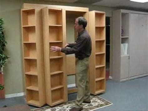 19 ingenious ikea billy bookcase hacks. I really want a murphy bed. The fact there's a book case ...