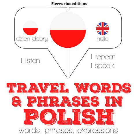 Travel Words And Phrases In Polish Mercurius Editions