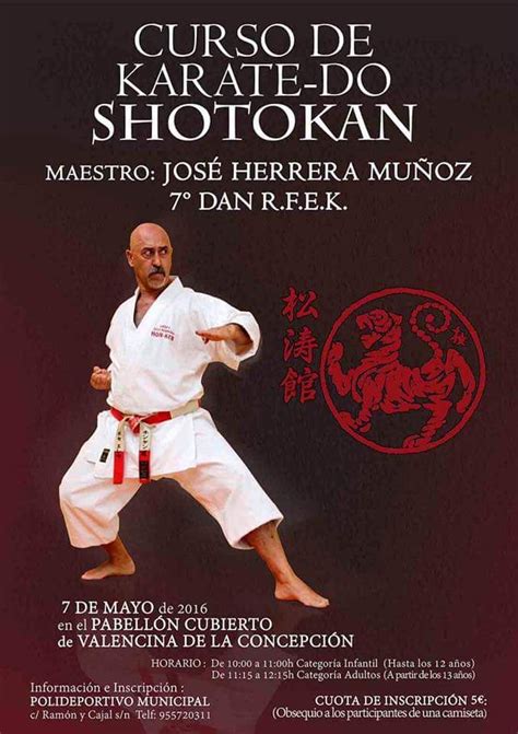BUDOKAN SEVILLA blog Curso de Karate Shotokan por José Herrera C N DAN Karate Shito ryu