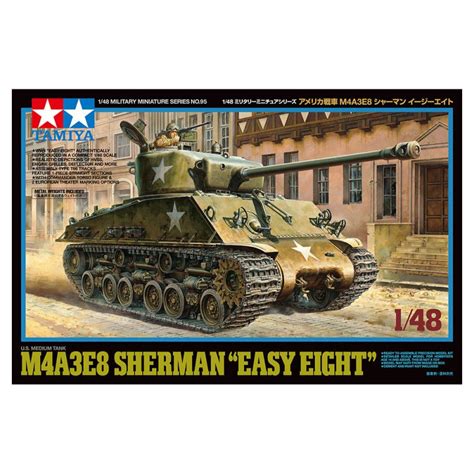 Tamiya 32595 148 Us Medium Tank M4a3e8 Sherman Easy Eight