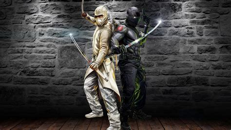Gi Joe Rise Of Cobra Snake Eyes Vs Storm Shadow Wallpapers