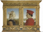The Duke and Duchess of Urbino Federico da Montefeltro and Battista ...
