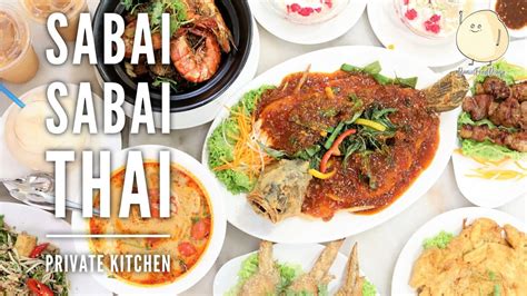 Sabai Sabai Thai Private Kitchen First Thai Restaurant Concept By Fei Siong Group Youtube