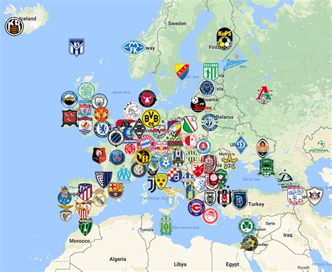 2020 21 Champions League Map Sport League Maps