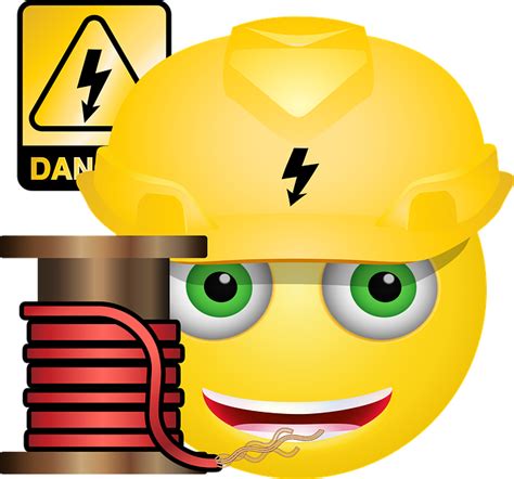 Free Image On Pixabay Graphic Electrician Electricity Emoji