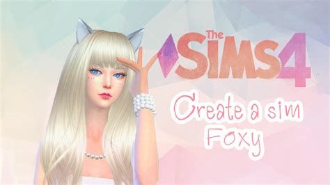 The Sims 4 Cas Foxy Ii Kitsune Youtube