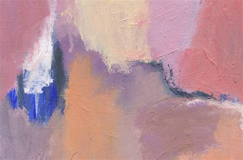 Abstract Nude Art Print From Original Painting Pink Color Etsy