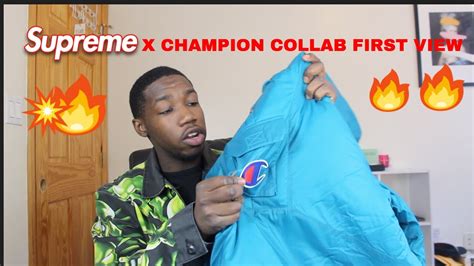 Supreme X Champion Week 5 Ss18 Unboxing First Look Youtube