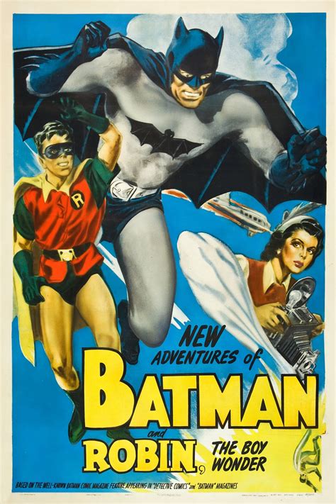 Batman And Robin 1949 Posters — The Movie Database Tmdb
