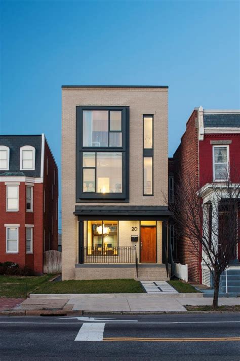 Richmond Row House Townhouse Exterior Modern Townhouse Townhouse