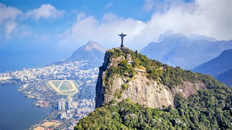 Aerial View Of Christ The Redeemer And Rio De Janeiro City 2170307