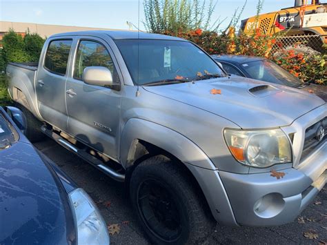 Toyota builds the tacoma in six trim levels: 2005 TOYOTA TACOMA SR5, 4DRPU, SILVER, GAS, STANDARD, VIN#5TELU42N85Z096212, 120,000KMS *MUST ...