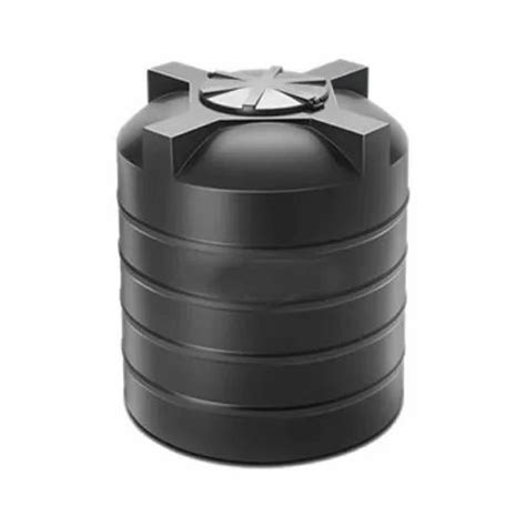 Double Layer Black Hdpe Water Storage Tank Storage Capacity 5000 L At