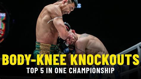 Top 5 Body Knee Knockouts In One Championship History One