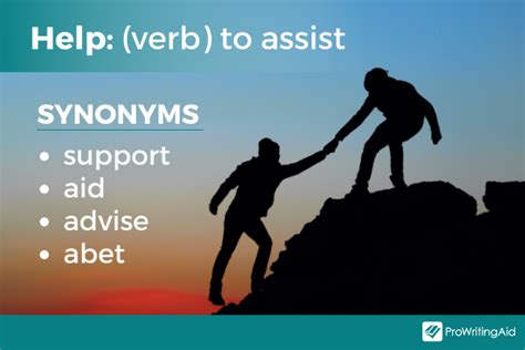 Help Synonyms 60 Examples To Improve Your Writing