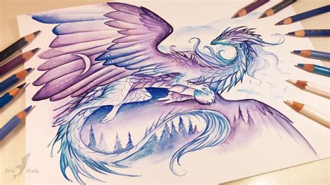 Night Bringer Dragon Art Art Colorful Art