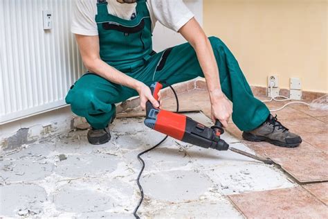 How To Demolish Tile Floor Flooring Tips
